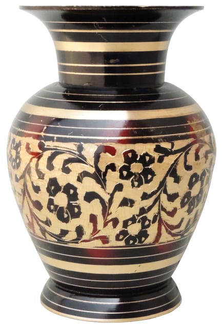 Brass Home & Garden Decorative Flower Pot, Vase - 3.5*5*5.5 Inch (F328 A)