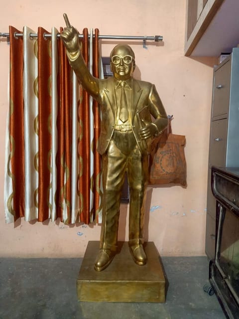Brass Showpiece Ambedkar Ji Statue - 66 Inch (BS327 P)