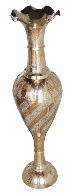 Brass Home & Garden Decorative Flower Pot, Vase - 9*28.5*35 Inch (F619/36)