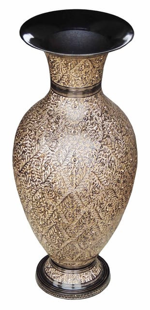 Brass Home & Garden Decorative Flower Pot, Vase - 10.8*21.5*23.5 Inch (F608/24)