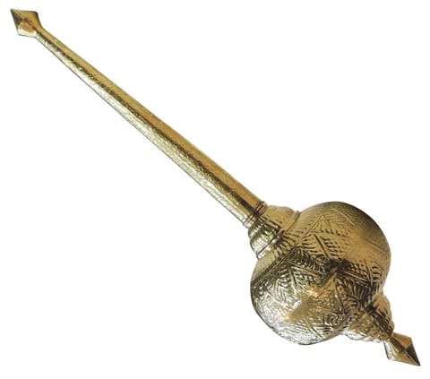 Brass Hanuman Mace 14.5*14.5*50.5 Inch (Z531 P)