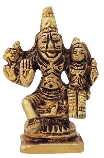 Brass Showpiece Narsingh Bhagwan God Idol Statue - 1.5*1*2.2 Inch (BS1286 B)