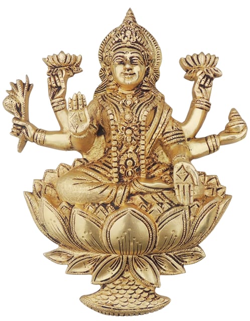 Brass Showpiece Laxmi JiGod Idol Statue - 9.5*2.5*12 Inch (BS1642 L)