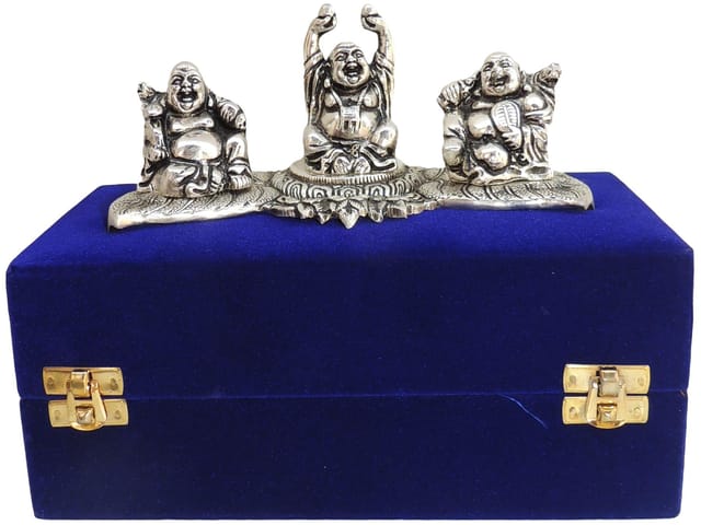 Showpiece Laughing Buddha Set - 8*3.5*3 inch (AS004)