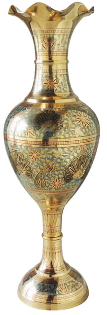 Brass Home & Garden Decorative Flower Pot, Vase - 8*8*24 inch (F502 B)
