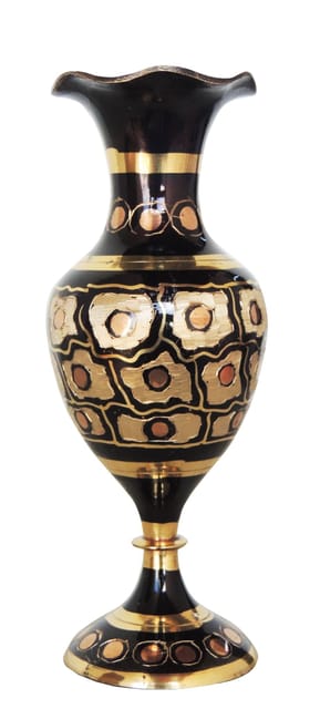 Brass Home & Garden Decorative Flower Pot, Vase - 2.5*6*7.5 inch (F562 A)