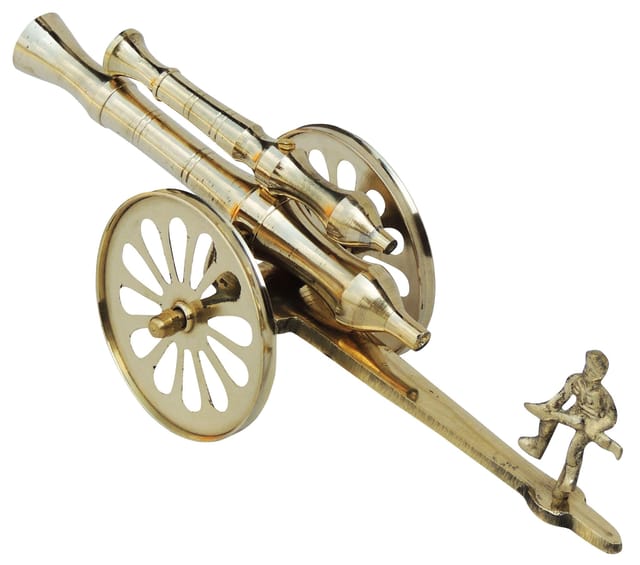 Brass Small Toop Cannon No. 12 - 10.8*3.6*4.6 inch (Z172 K)