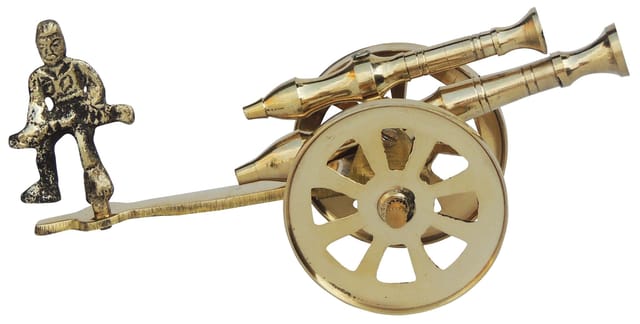Brass Small Toop Cannon No. 7 - 6.5*2.3*3 inch (Z172 E)