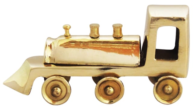 Brass Train Engine for Children Playing - 4.3*4.1*2.2 inch (Z253 A)