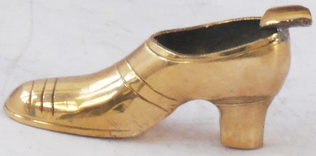 Brass Shoe Shape Ashtray, Ash Tray - 4.5*1.2*2 inch (Z371 C)