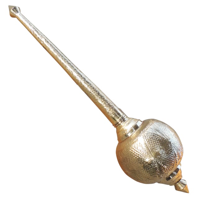 Brass Hanuman Mace, Gada  - 14.5*14.5*56.5 Inch (Z531 R)