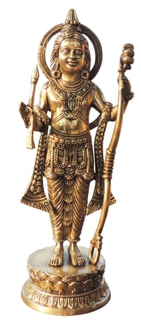 Brass Showpiece Ramlala God Idol Statue - 4.5*4*13 Inch (BS1738 F)