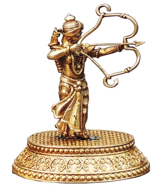 Brass Showpiece Ram Lala God Idol Statue - 2*1.3*2.5 Inch (BS1749 D)