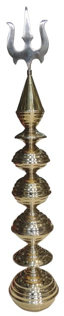 Brass Kalash With Trishul - 8*8*41 inch (Z397 J)