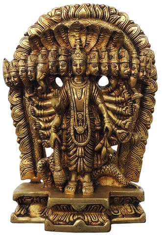 Brass Showpiece Vishnu Das Avatar - 8*4*11 Inch (BS1708 D)