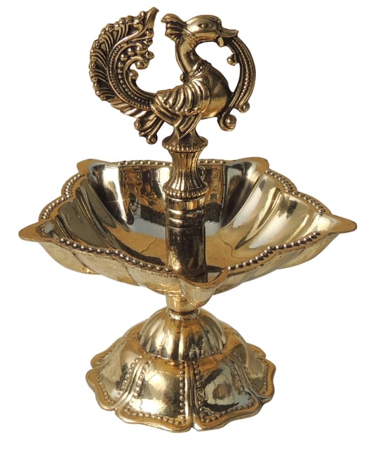 Brass Decorative Brass Murga Deepak No. 4 - 3.2*3.2*4 Inch (F778 E)