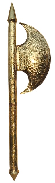 Brass Bhagwan Parshuram Farsa - 8.5*1.5*34 Inch (Z621 G)